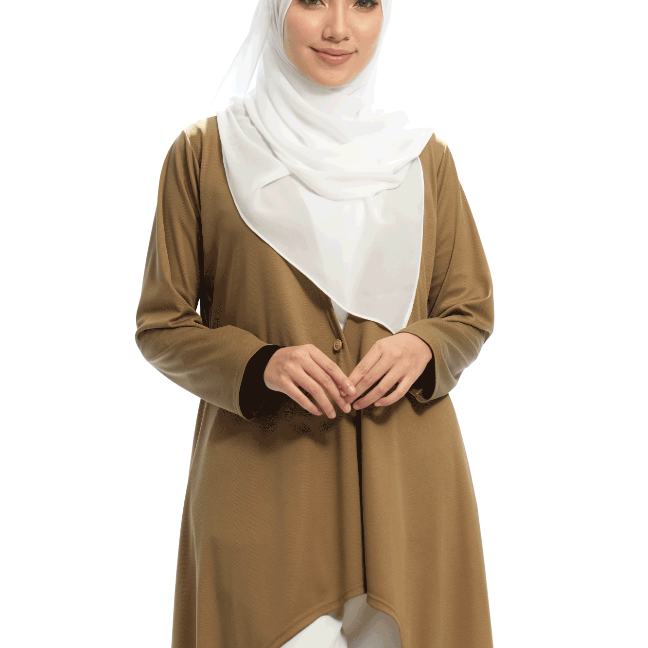 Cardigan Saroong [KHAKI]