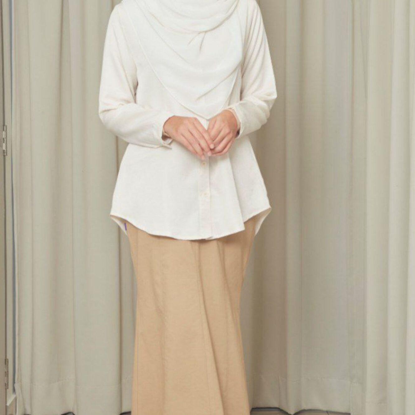 Skirt Casual (Khaki)