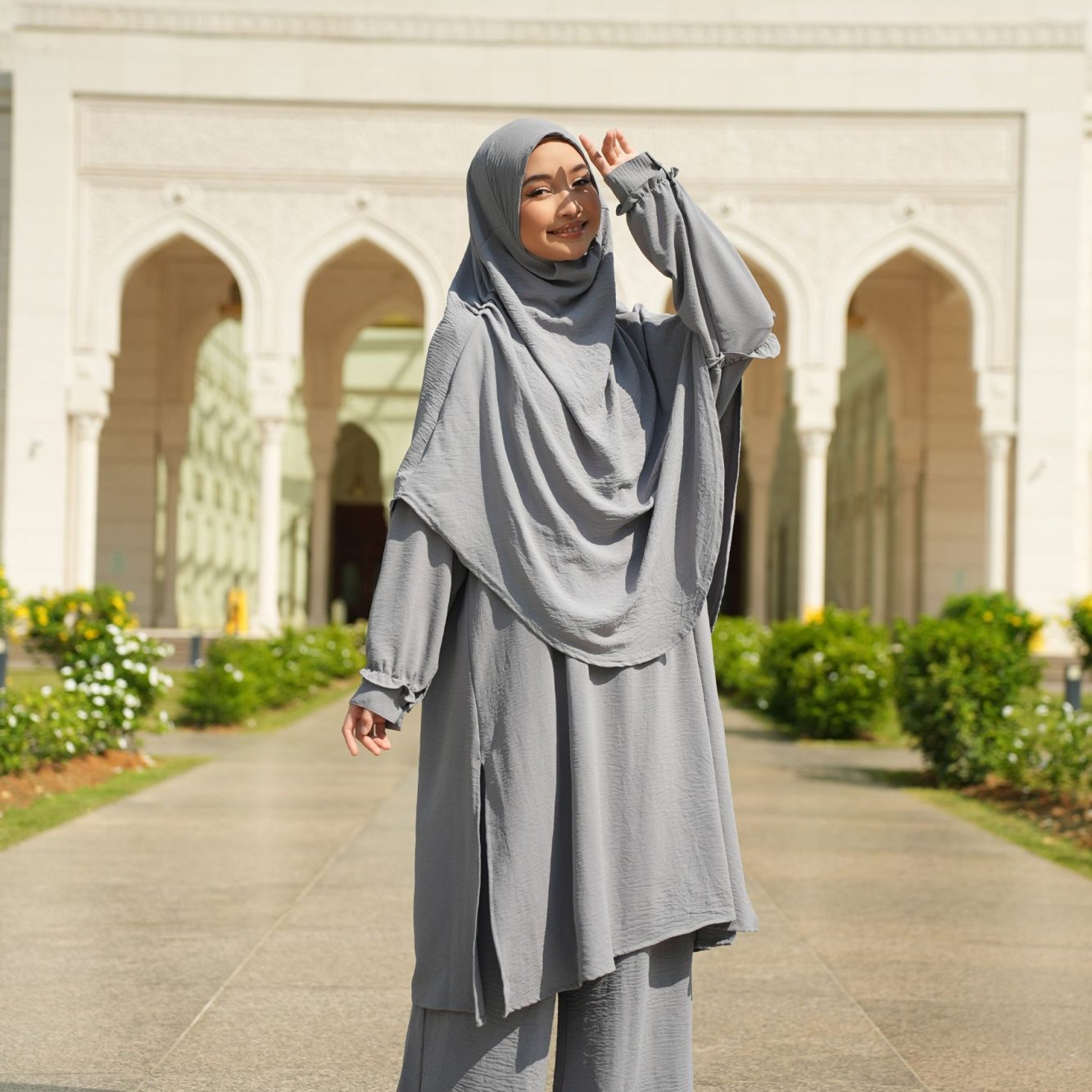 Mina Set ( Grey )