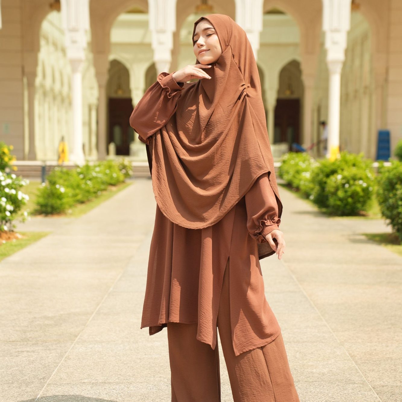 Mina Set ( Brown)