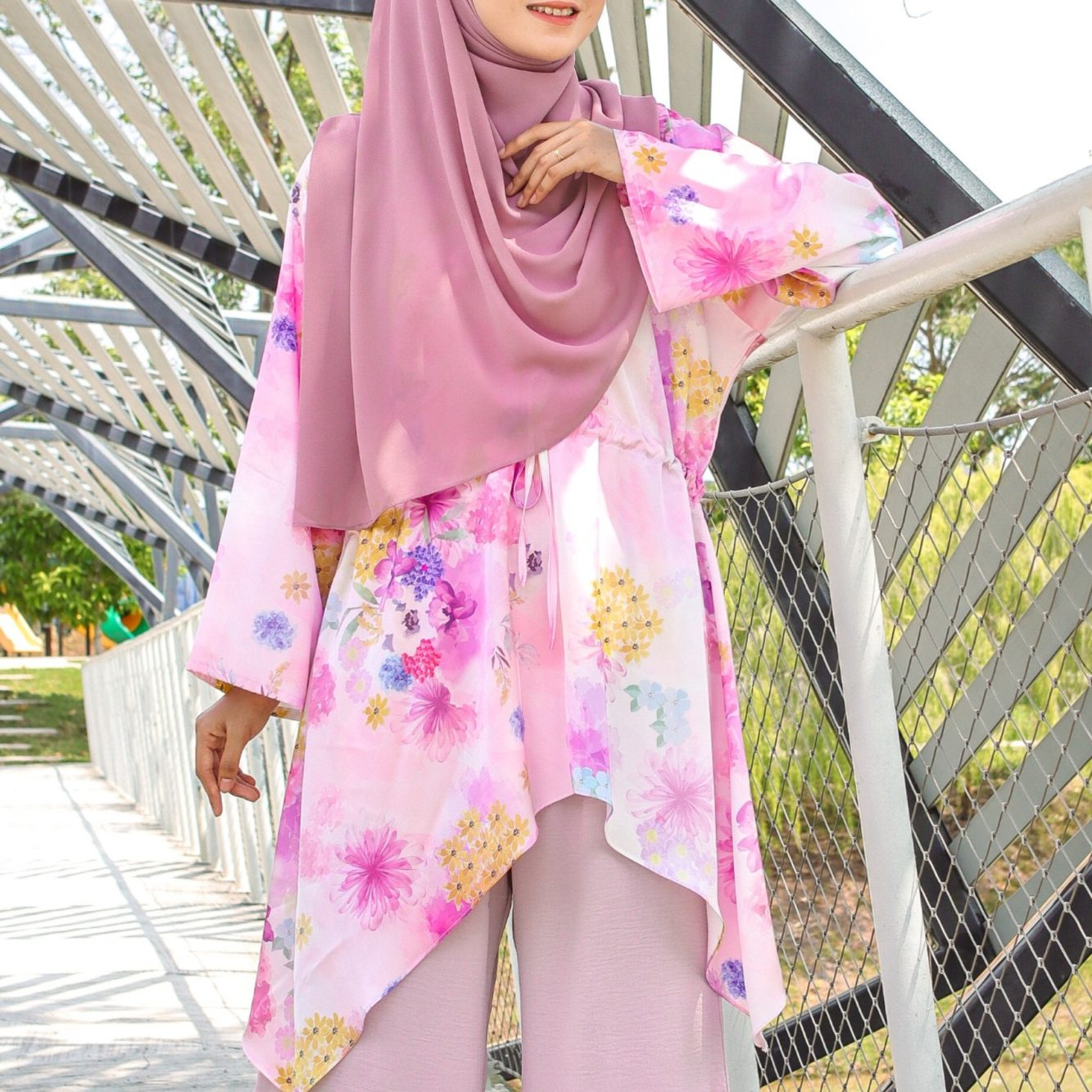 Manis Blouse Kirana ( Pink )