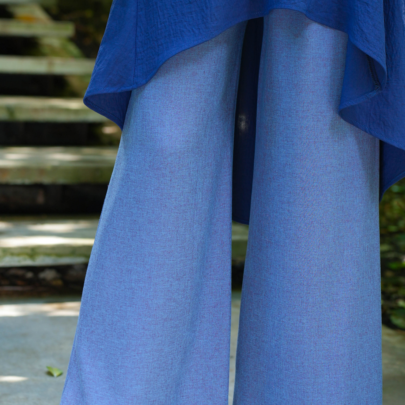 Silk Cotton Palazzo 2.0 [Breezy Blue]