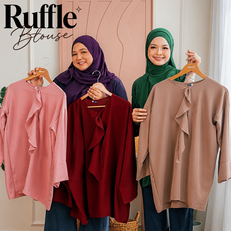 Ruffle Blouse Cover